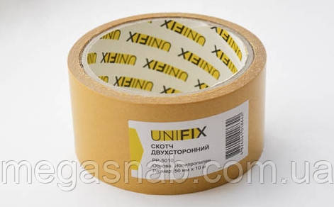 Скотч двосторонній Unifix на ППР осн. 50мм*25м, фото 1