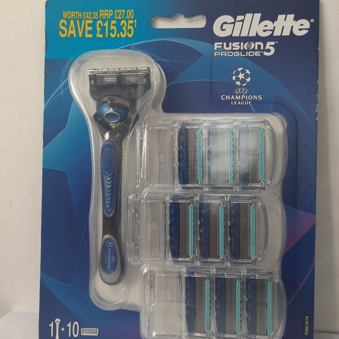 Верстат чоловічий для гоління Gillette Fusion ProGlide FlexBall + 10 картридж Оригінал