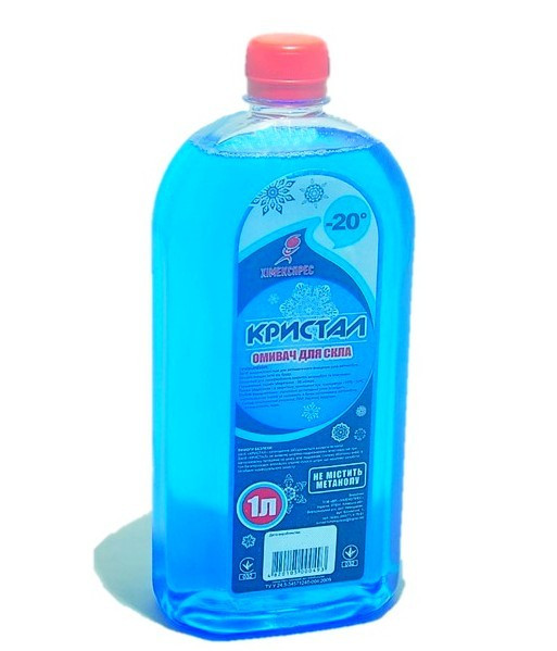 Зимова рідина склоомивача в бачок Хімекспрес Кристал -20°C