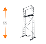 Поміст будівельний робоча висота  5.0 (м), алюмінієвий, фото 7