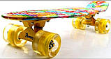 Penny Board "CARAMEL" світяться колеса, фото 2