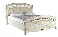 Кровать Роселла Люкс с мягким изголовьем (2 варианта комплектации) 160 от "Миро-Марк" (Радика Беж)