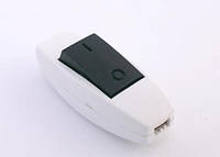 Выключатель для бра ВШ21 белый с черной клавишей