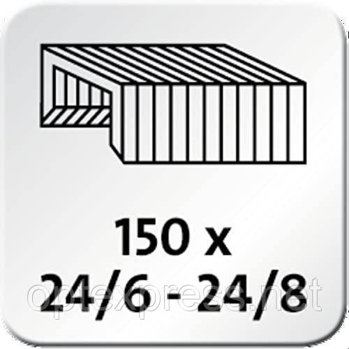 Степлер B37/2 металлический хромированный на 40 листов NOVUS - фото 6 - id-p10310928