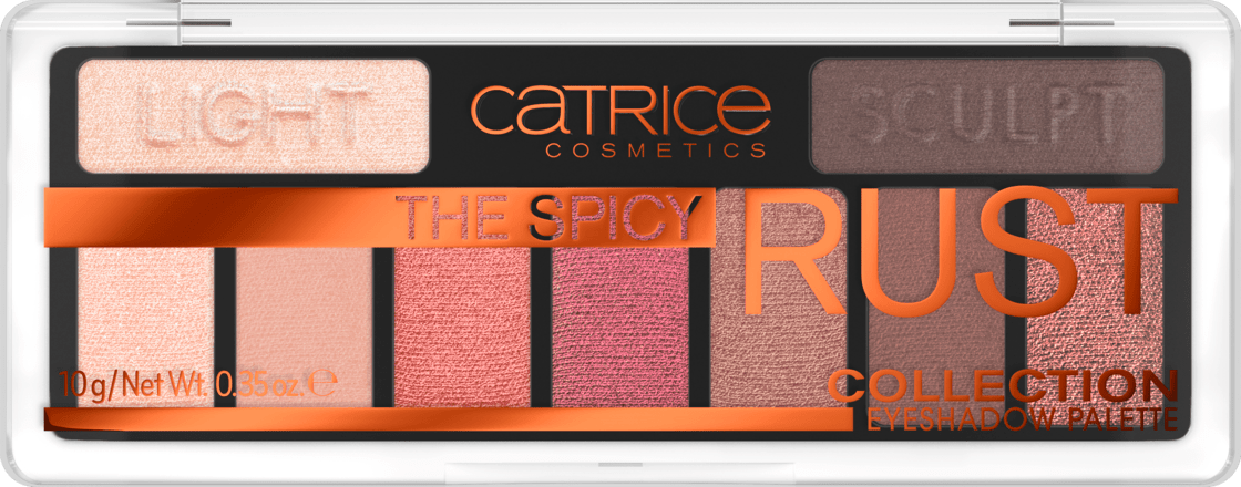 Палітра тіней для повік Catrice Cosmetics The Spicy Rust Collection, 10 g