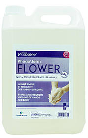 Фагодерм Флер — рідке мило з ароматизатором едельвейс для рук і шкіри, 5 л