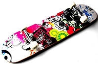 Скейт деревянный Skateboard Rainbow для трюков 78х20 до 80 кг