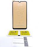 Захисне скло Matte Ceramic Glass для Xiaomi Redmi Note 8T з чорною рамкою, фото 3