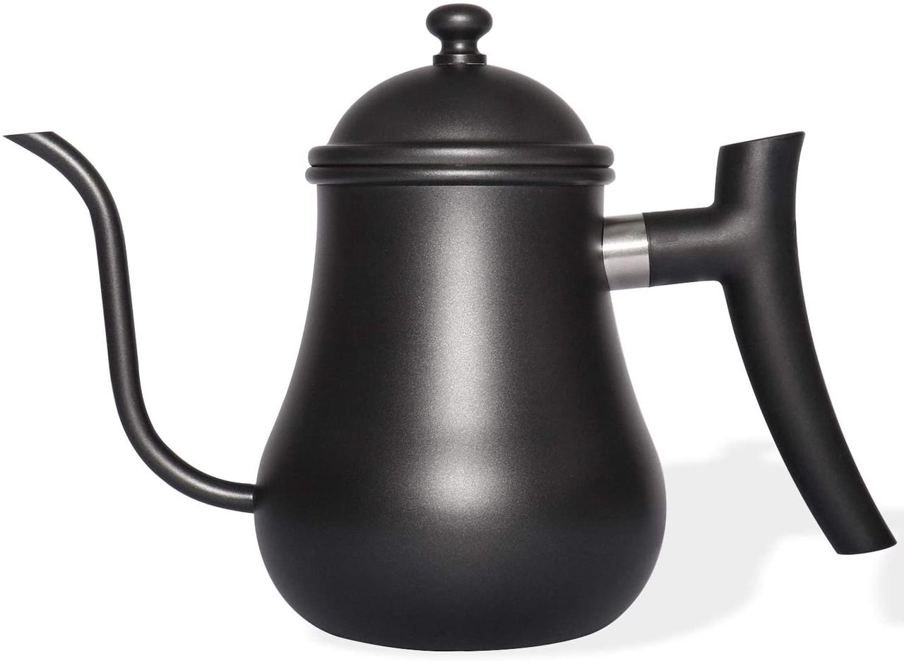 Чайник Kslong для заварювання кави, 800 ml, Чорний