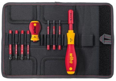 Набір рукоятки і біти slimVario (9 пред.) WIHA