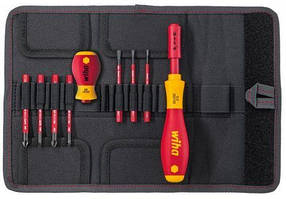 Набір рукоятки і біти slimVario (9 пред.) WIHA