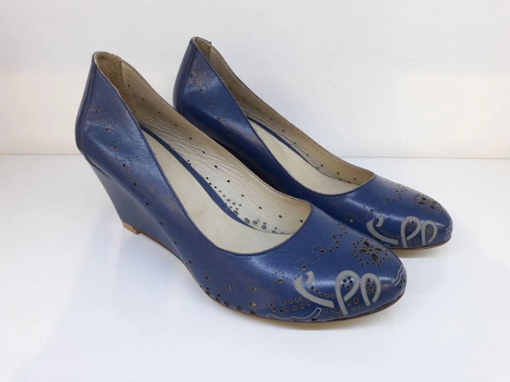 Туфлі Etor Tufli laciv синій