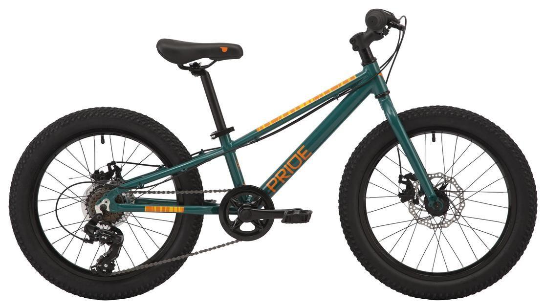 Велосипед Pride ROCCO 20 2.1" зелений 2020