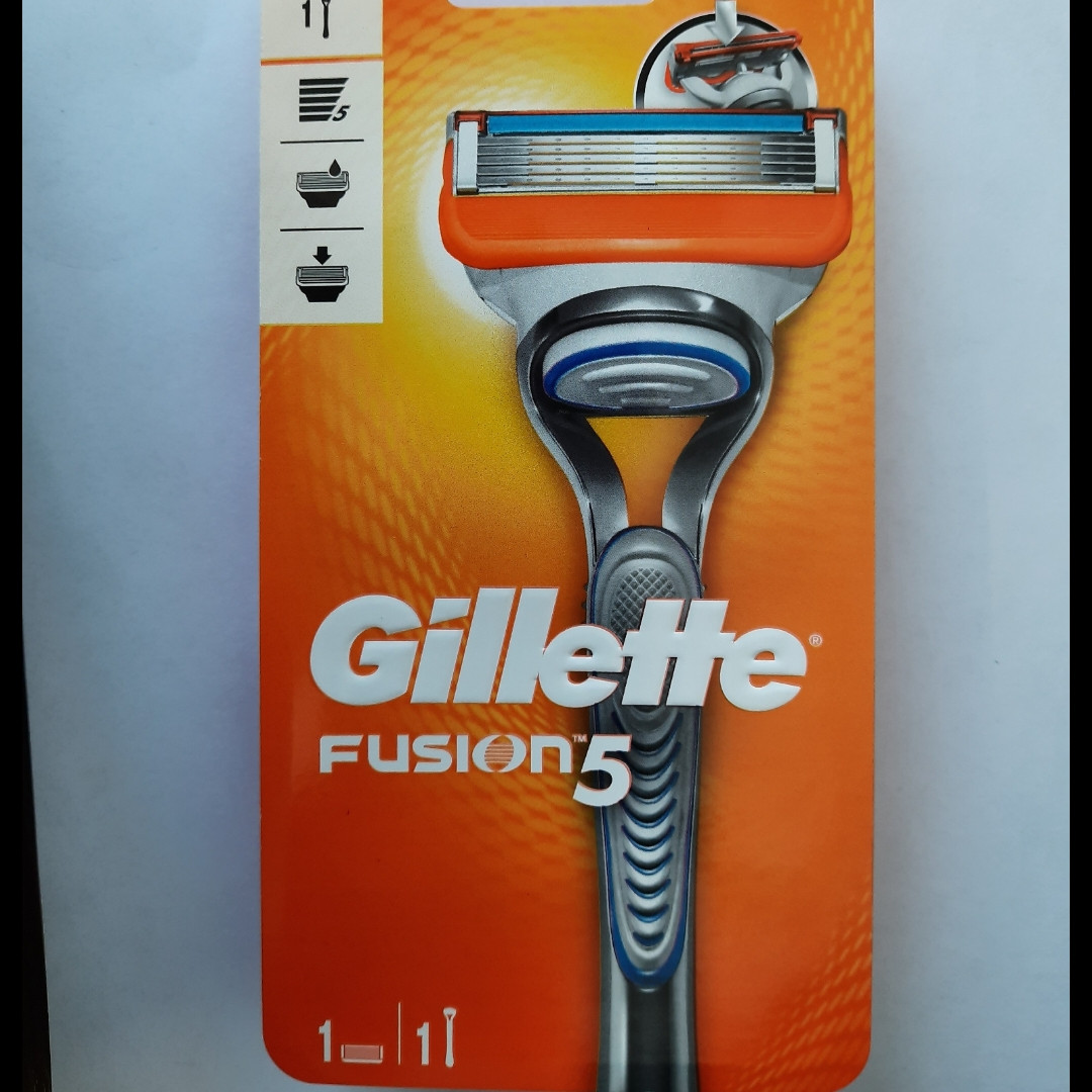 Верстат для гоління чоловічий Gillette Fusion 5 (джилет ф'южен 5 станок + 1 картриджа)