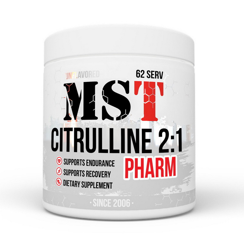 Амінокислота MST Sport Nutrition Citrulline 2:1 Pharm 250 г