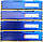 Комплект оперативної пам'яті Kingston HyperX Fury DDR3 16Gb (4x4Gb) 1600MHz PC3-12800U CL10 (HX316C10F/4) Б/В, фото 3