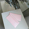 Конверт 220x110 мм, колір рожевий (pink), КОМПЛЕКТ 10 шт., фото 2