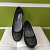 STTOPA Розміри 40-44. Балетки великих розмірів на широку стопу з натуральної шкіри. 160-4044 Чорні, фото 2