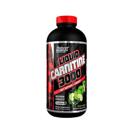Жіросжігателя Nutrex Liquid Carnitine 3000 473 мл, фото 2