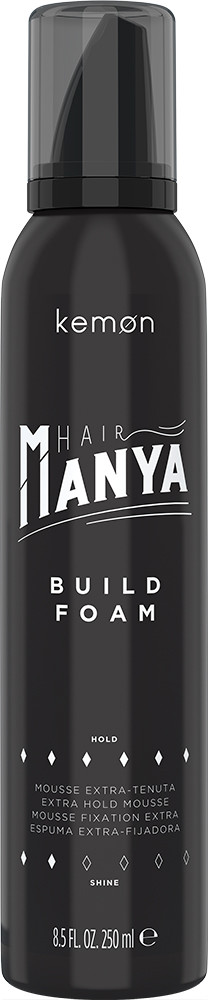 Мус екстрасильної фіксації Kemon Hair Manya Build Foam 250 мл