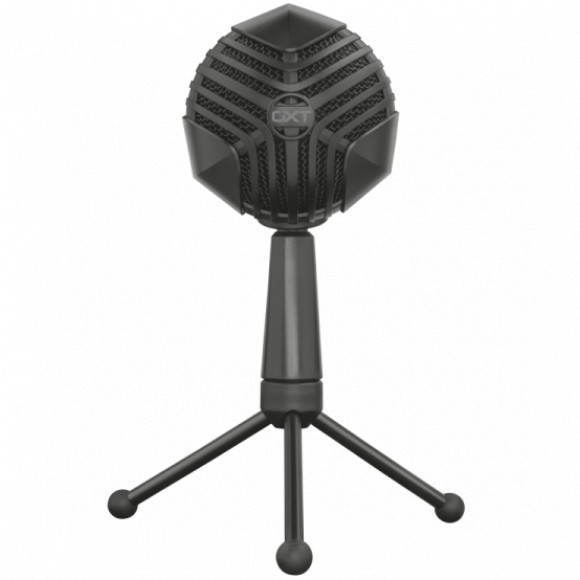 Мікрофон Trust GXT 248 Luno USB Black для віддаленого навчання, стриму, трансляцій, фото 1