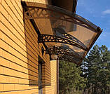 Металевий збірний дашок 3.05x1 м, фото 5