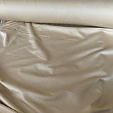 Сатин бежевий пісочний однотонний, ш. 295 см, фото 3