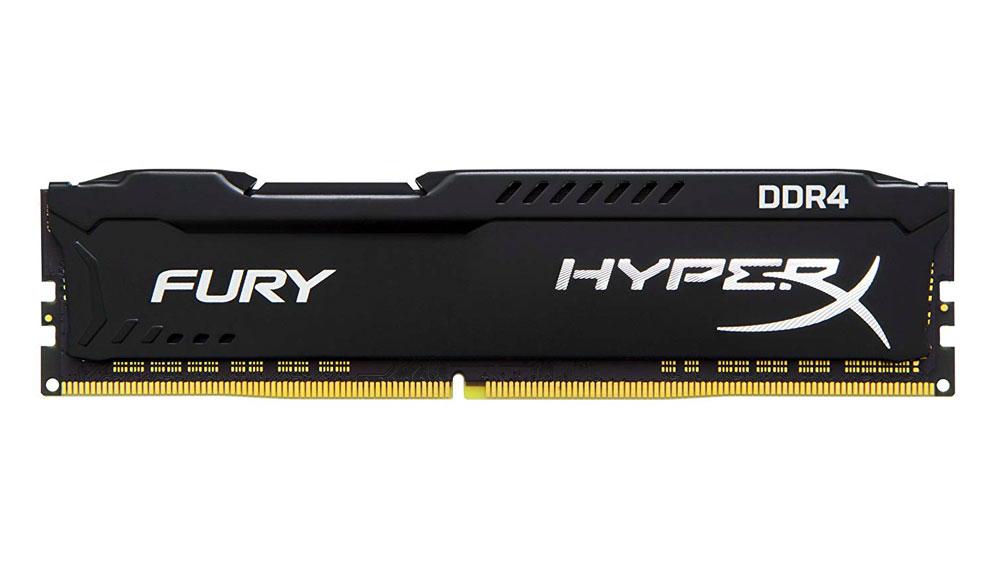 DDR4-2666 8Gb HyperX Fury (HX426C16FB2/8) PC4-21300 Black