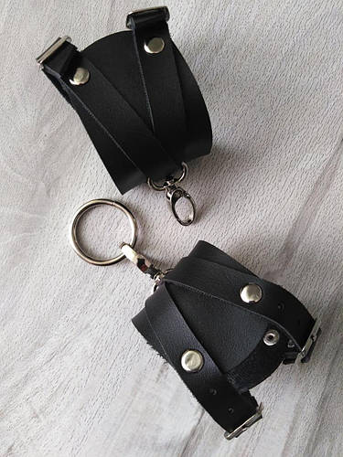 Купить Портупея наручники на руки черные, наручники портупеи для рук из ...