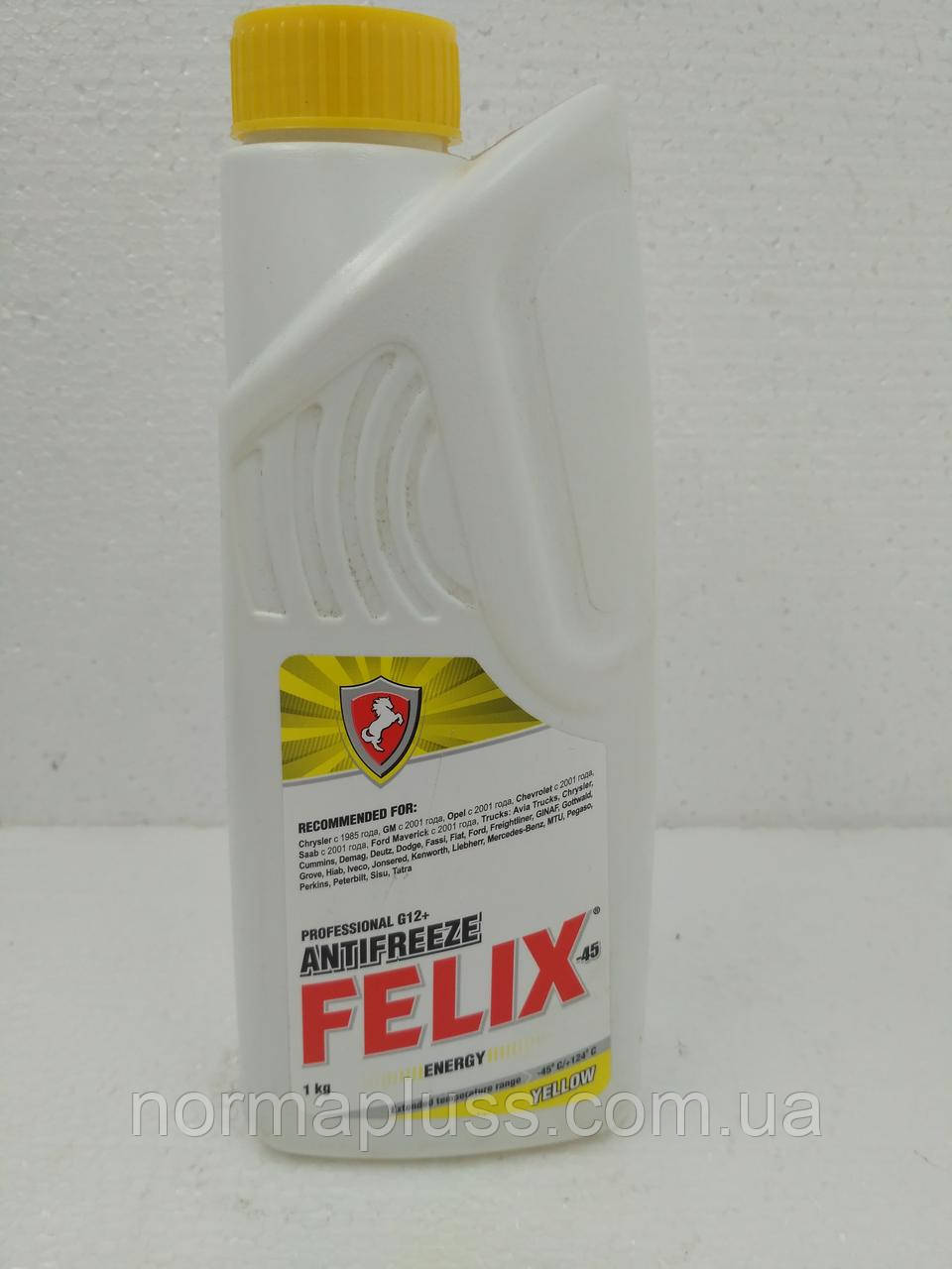 Антифриз жовтий 1кг FELIX