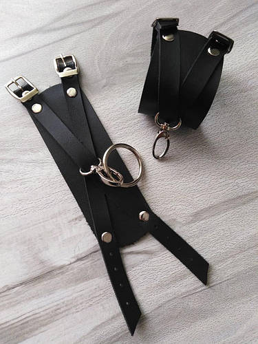 Купить Портупея наручники на руки черные, наручники портупеи для рук из ...