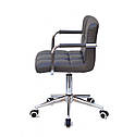 Крісло Arno-Arm Modern CH-Office ЕК сірий 1001, фото 4