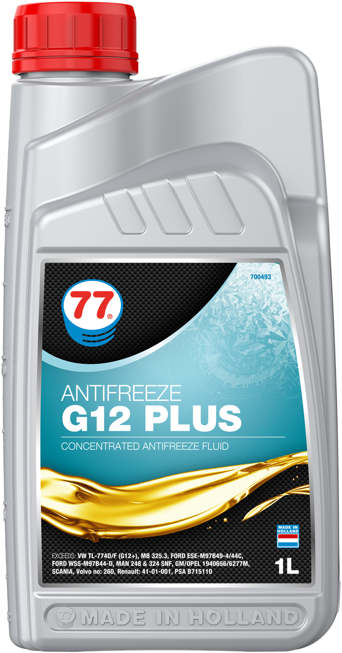 77 ANTIFREEZE G 12 PLUS концентрат (кан. 1 л)