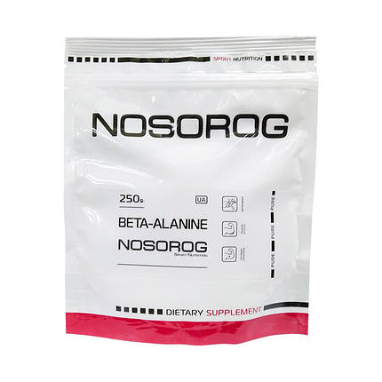 Бета-аланін Амінокислота Nosorig Beta Alanine 250 г, фото 3