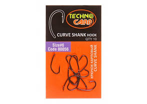КУРЧОК КАРПОВИЙ "CURVE SHANK HOOK" No6