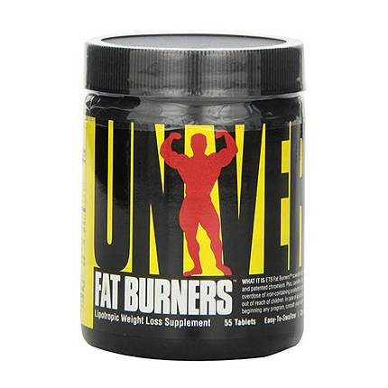 Жіроспалювач Universal Fat Burners 55 таб, фото 2