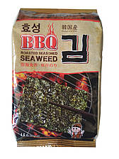 Норі снек барбекю Seaweed Roasted Seasoned BBQ OCK-DONG-JA 4,5 г