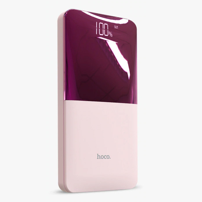 УМБ Power Bank Hoco J42 10000 mAh рожевий, фото 1
