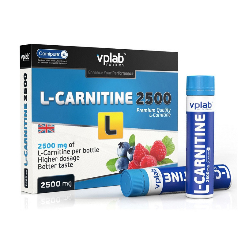 L-карнітин VP Lab L-Carnitine 3000 мл 7х25