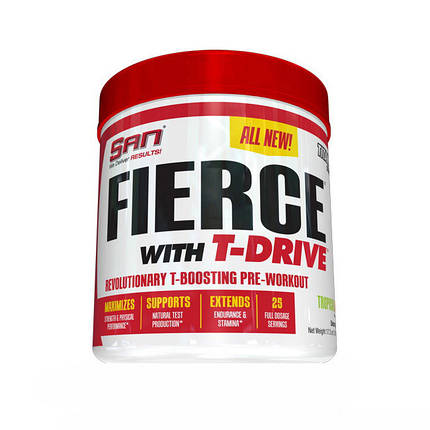 Предтренировочний комплекс SAN Fierce with T-Drive 490 г, фото 2