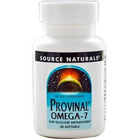 Source Naturals, Provinal Омега-7, 30 капсул