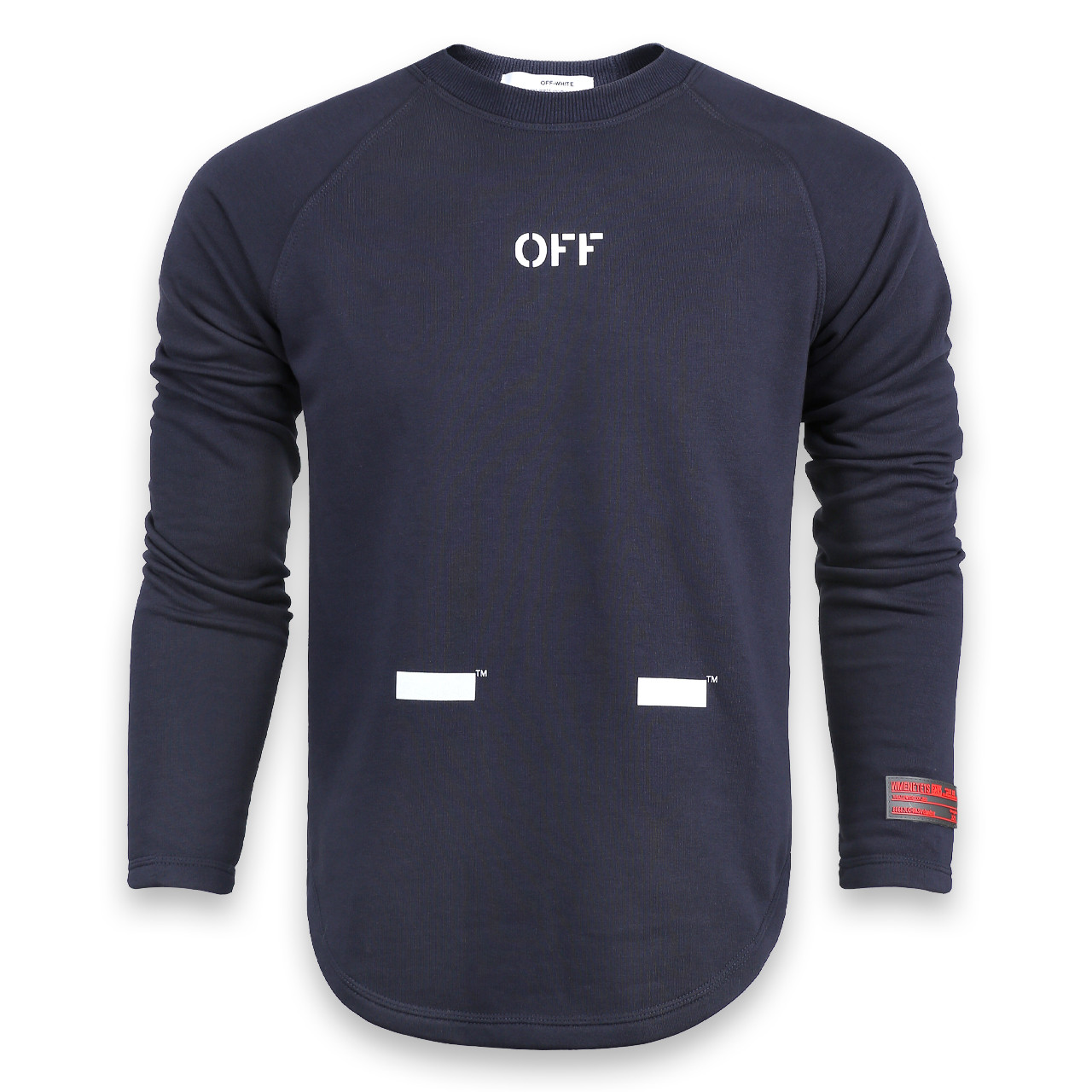 Світшот чоловічий т синій OFF-WHITE №15 Р-2 DBLU S(Р) 20-536-201-001