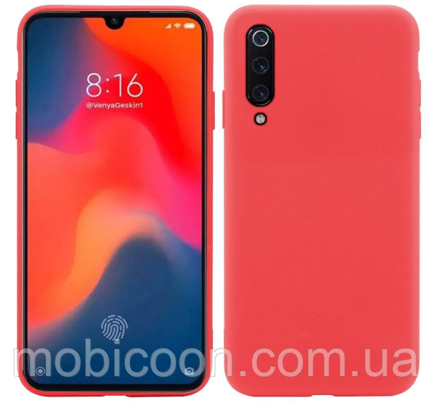 Чохол силіконовий для Xiaomi Mi 9 SE червоний (Ксіомі Мі 9 СЕ)