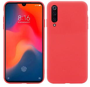 Чохол силіконовий для Xiaomi Mi 9 SE червоний (Ксіомі Мі 9 СЕ)