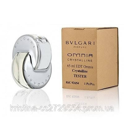 ТЕСТЕР Bvlgari Omnia Crystalline (Жіночі) 65мл парфум,туалетна вода Омния кристолайн