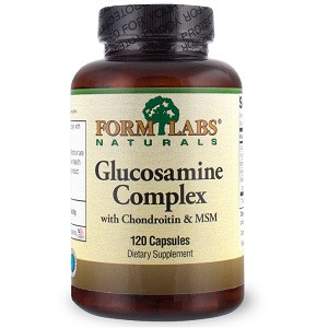 Для суглобів і зв'язок Form Labs Glucosamine Chondroitin MSM (120 капсул.)