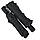 Чоловіча складана парасолька напівавтомат із прямою ручкою від TheBest, є антивітер, чорний, 0708-1, фото 6