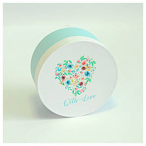 Подарункова коробка 20*10 см "With Love"