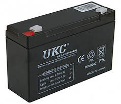 Акумулятор UKC Battery WST-10 6V 10A