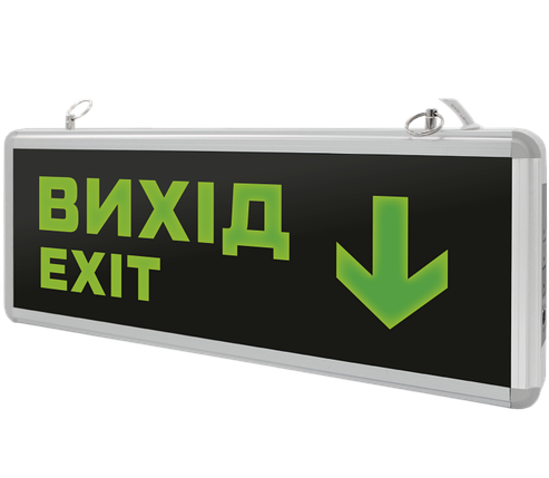 LED світильник аварійний Enerlight Pixel Eco Вихід (Exit) 3W PIXELECO3SMD12V, фото 2